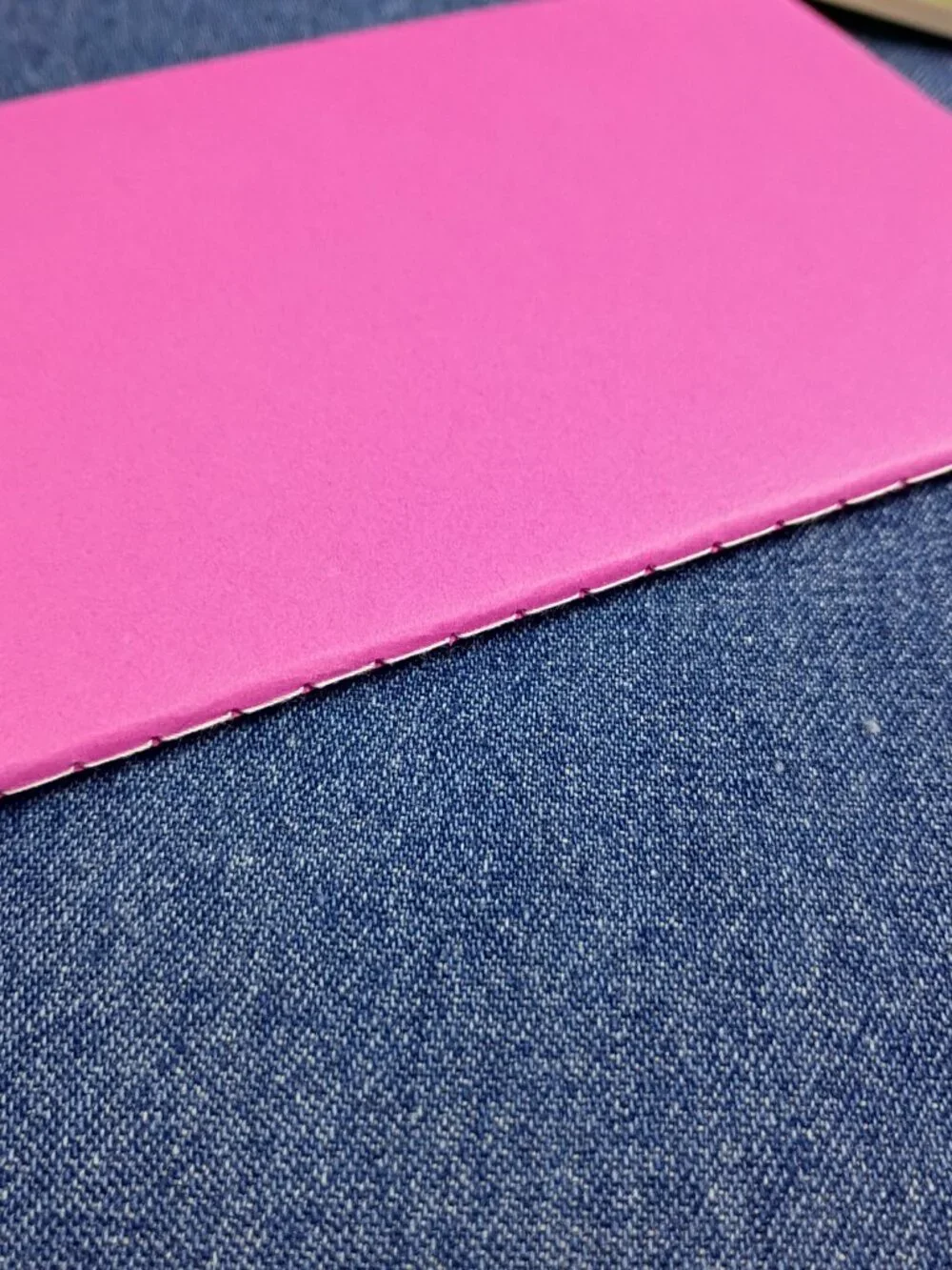 Pocket Notebook - Mandala - Just Be - Bright Pink